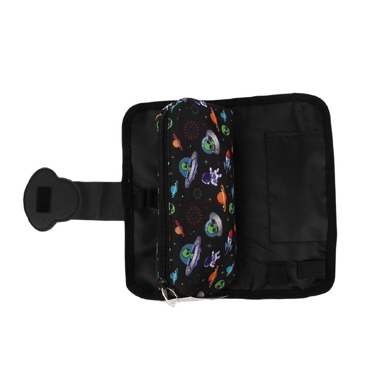 Kookie Space Pencil Case Black, , hi-res