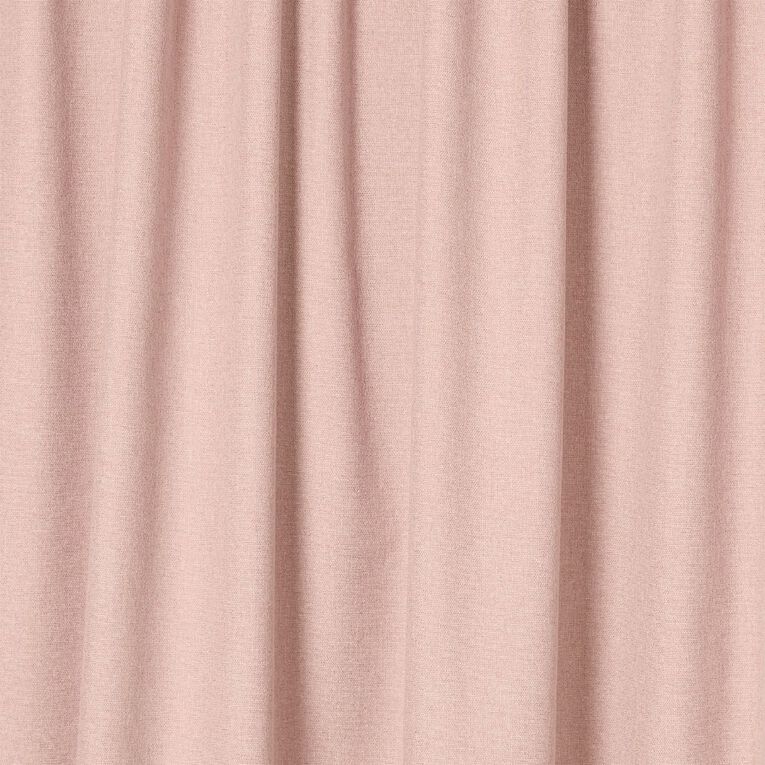 Living & Co Studio Curtains Pink Light 150-230cm Wide/205cm Drop, Pink Light, hi-res