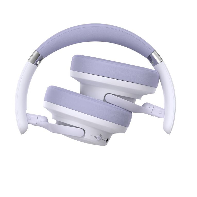 JVC Wireless Over Ear Active Noise Cancelling Headphones JVH652BT Lilac, , hi-res