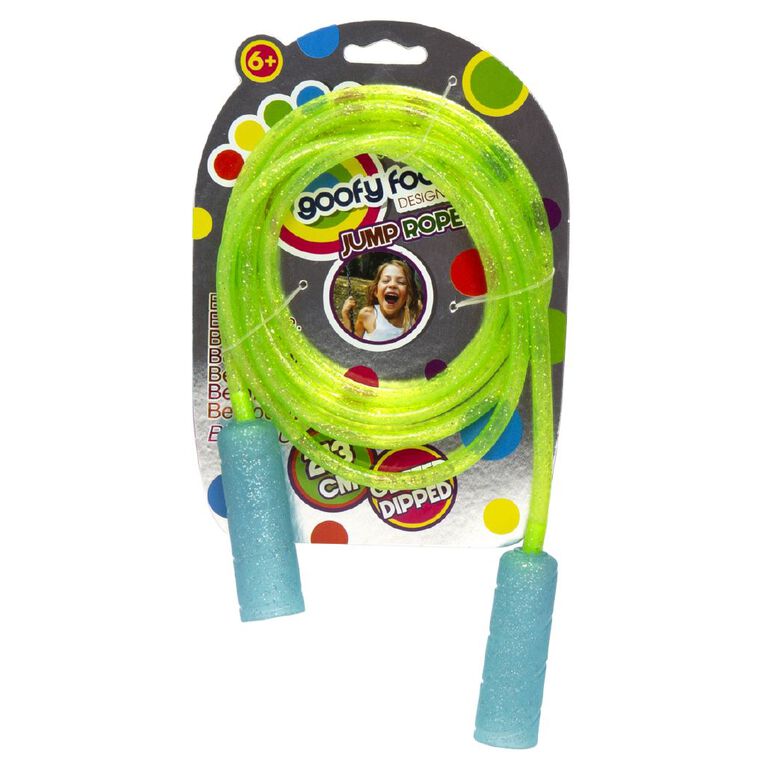 Goofy Foot Sparkle Long Jump Rope 213cm, , hi-res