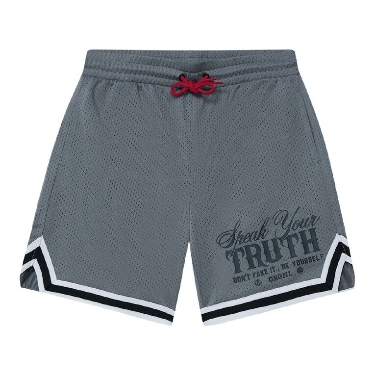 Young Original Basketball Shorts, Grey Mid, hi-res