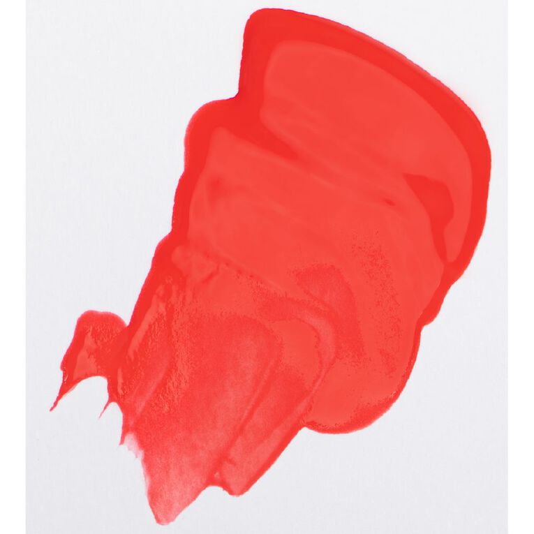 Jasart Smudgi Poster Paint Red 500ml, , hi-res