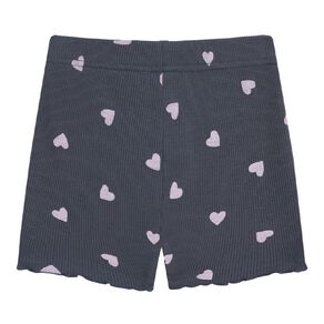 Young Original Toddler Printed Rib Bike Shorts