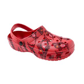 Lion Red Men's Frog Clog Shoes