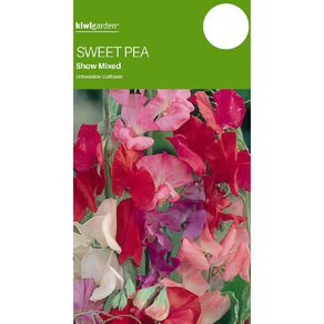 Kiwi Garden Sweet Pea Show Mix Seeds