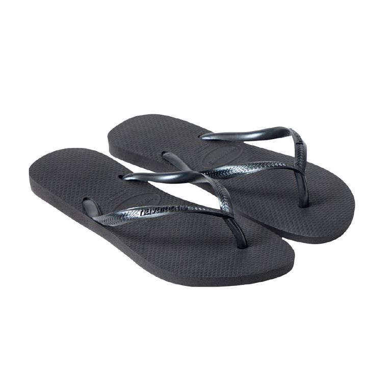 Havaianas Women's Top Jandals, Black, hi-res