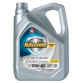 Caltex Havoline Synthetic Blend SN 10W-40 4L