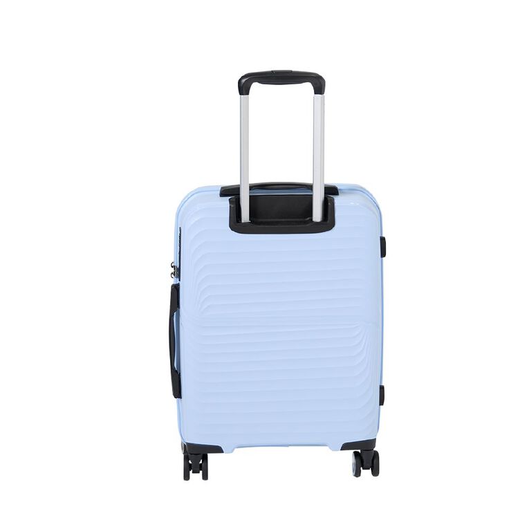 Intrepid 50cm Hardside Checked Suitcase Blue, , hi-res