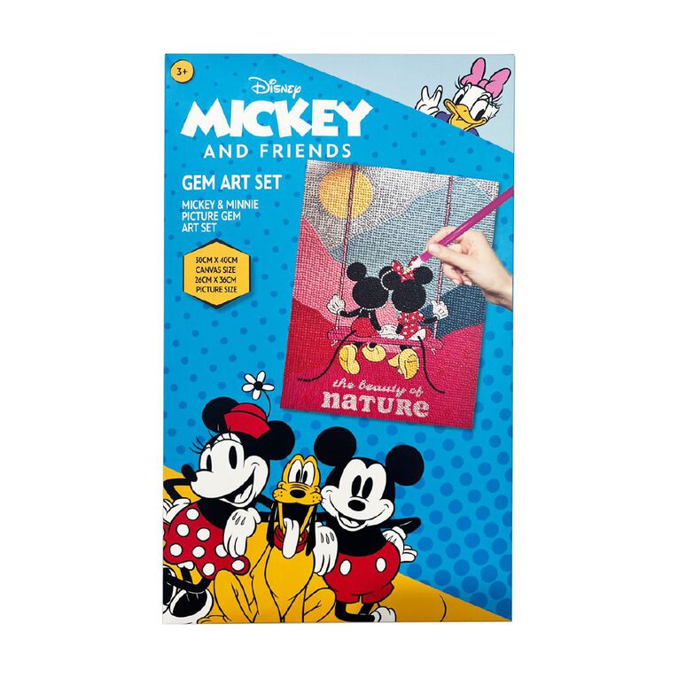 Mickey Mouse Adult Gem Art- Beauty Of Nature, , hi-res