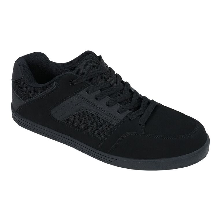 H&H Men's Ryder Skate Shoes Black The Warehouse