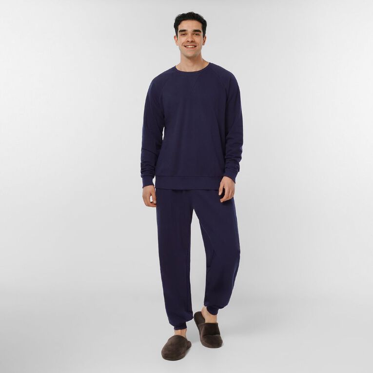H&H Men's Lounge Set, Navy, hi-res