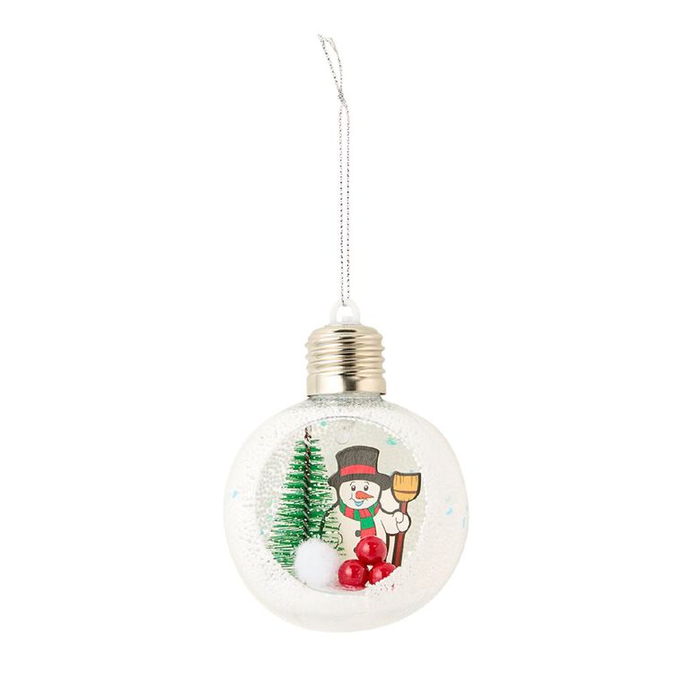 Wonderland Light Up Bauble Character Assorted 8cm, , hi-res