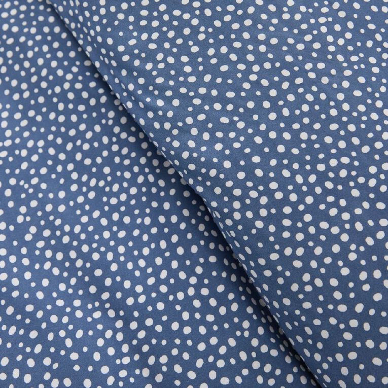 Living & Co Microfibre Duvet Cover Set Dawn Blue Single, , hi-res
