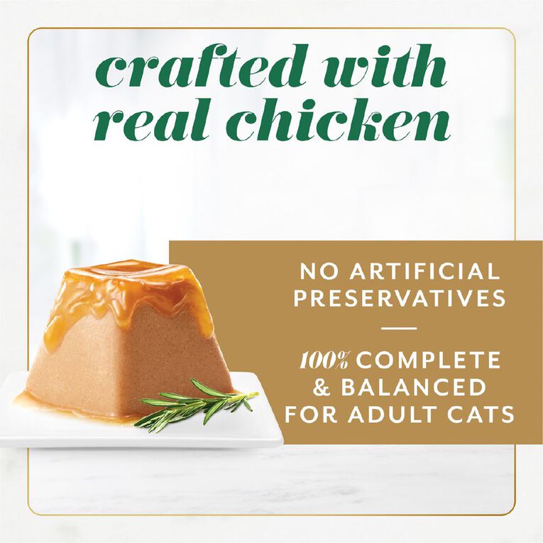 Fancy Feast Gems Chicken Mousse Wet Cat Food 2 x 57g, , hi-res