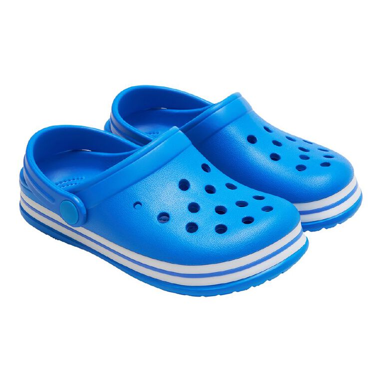 Young Original Senior Kids' Jack Frog Clog Shoes, Blue, hi-res