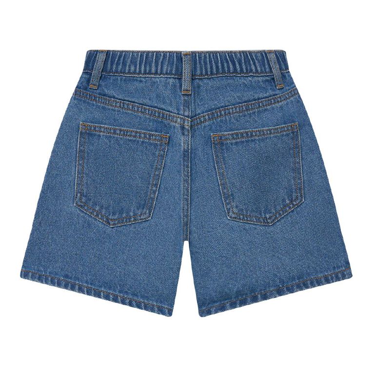 Young Original Relaxed Denim Shorts, Denim Mid, hi-res