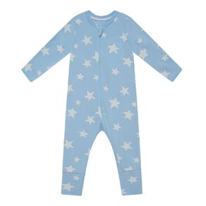 Young Original Babys' Zip-Thru Footless All-in-One