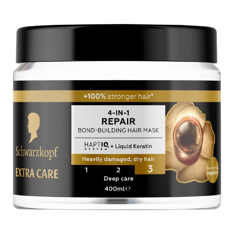 Schwarzkopf Extra Care 4 In 1 Repair Mask 400ml, , hi-res