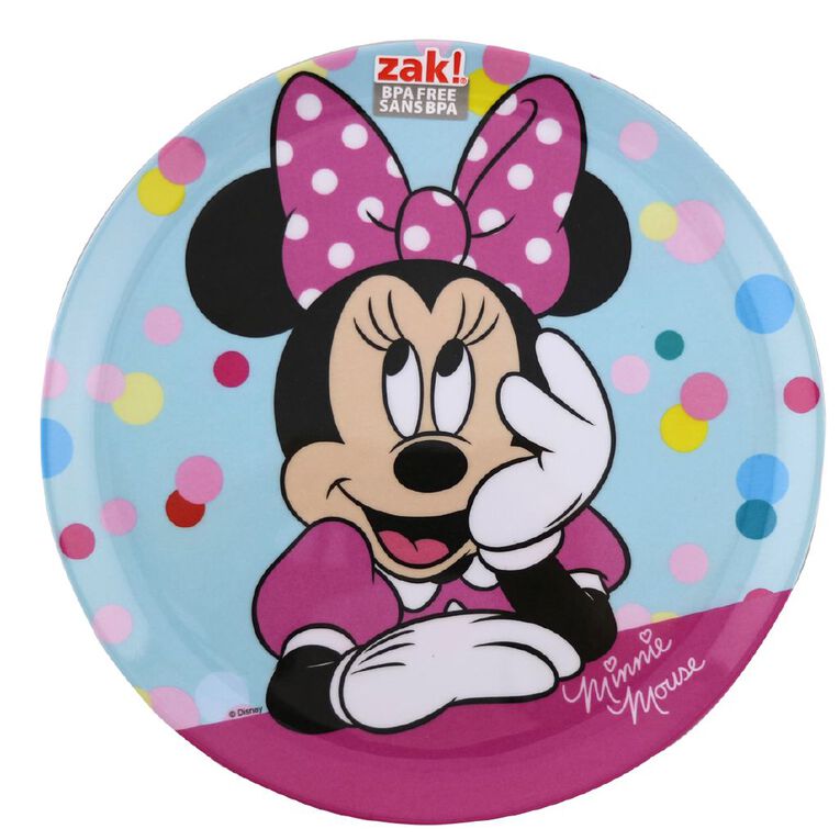 Disney Minnie Melamine Plate, , hi-res