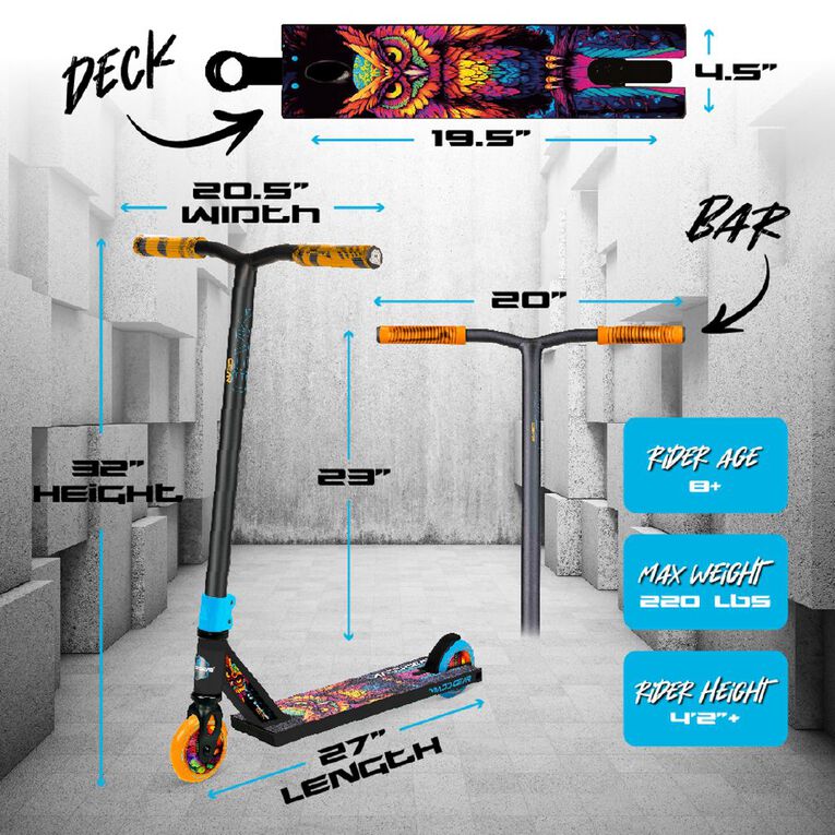 MADD Gear Whip Elite Scooter Owl, , hi-res