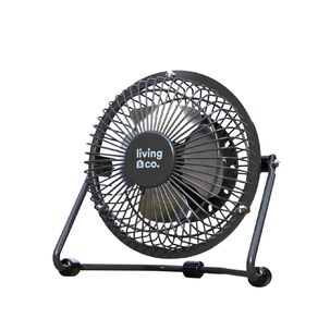Living & Co USB Desk Fan Black