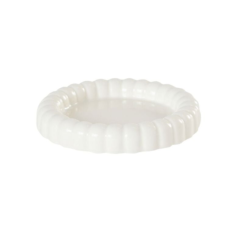 Living & Co Bubble Trinket Tray White One Size, , hi-res