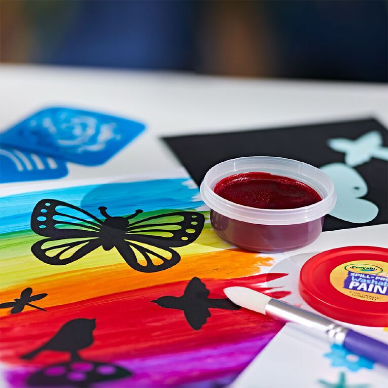 Crayola Less Mess Painting Activity Kit, , hi-res