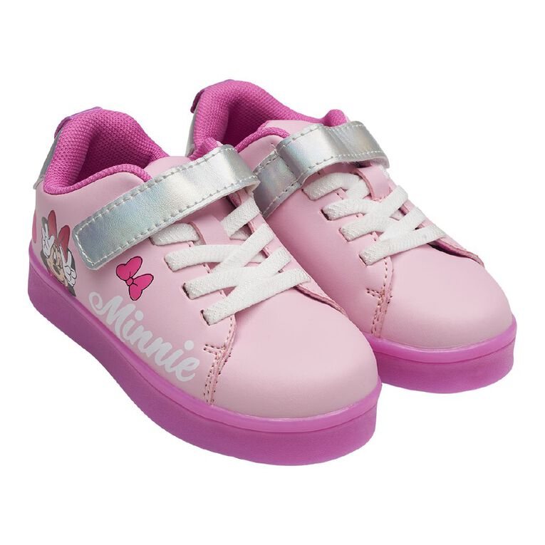Minnie Mouse Junior Kids' Light-Up Shoes, Pink Mid, hi-res