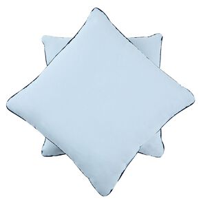 Living & Co Cushion 2 Pack Blue 43cm x 43cm