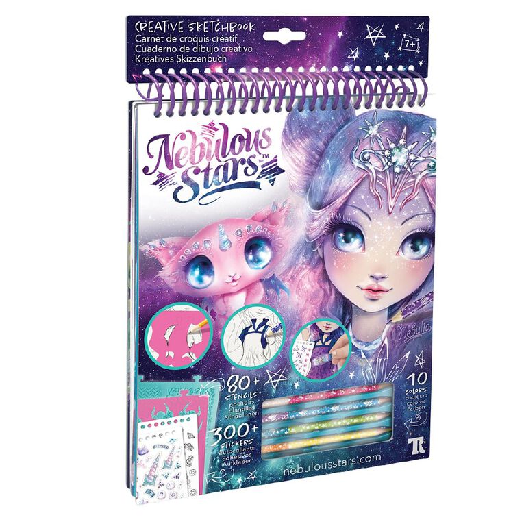 Nebulous Stars Creative Sketchbook, , hi-res