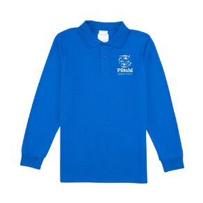 Schooltex Belfast School Long Sleeve Polo with Embroidery