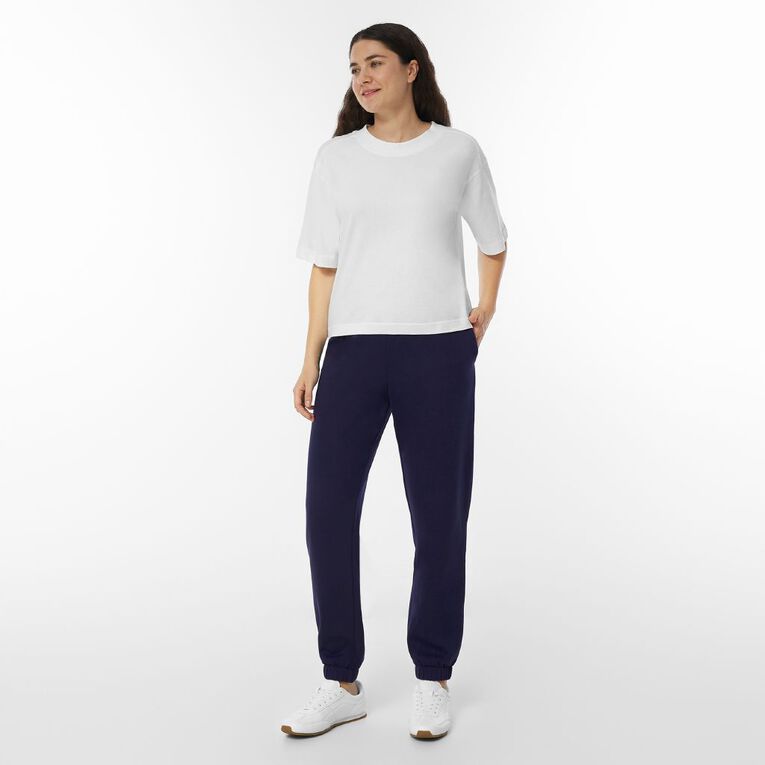 H&H Women's Essential Trackpants, Blue Dark, hi-res