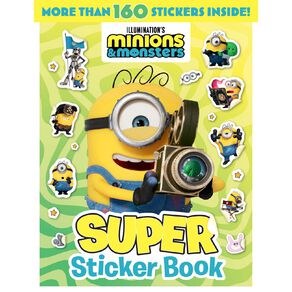 Universal: Minions And Monsters Super Sticker Activity Book