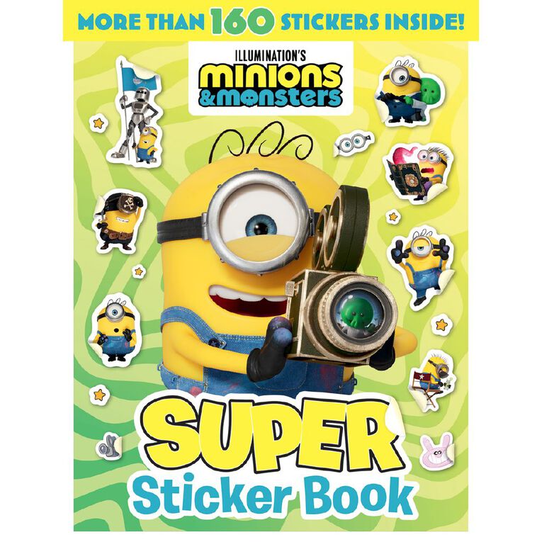 Universal: Minions And Monsters Super Sticker Activity Book, , hi-res