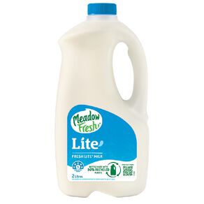 Meadow Fresh Lite Milk 2L