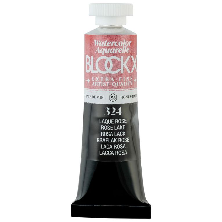 BLOCKX Watercolour Tube 15ml S3 324 Lake Rose Rose, , hi-res