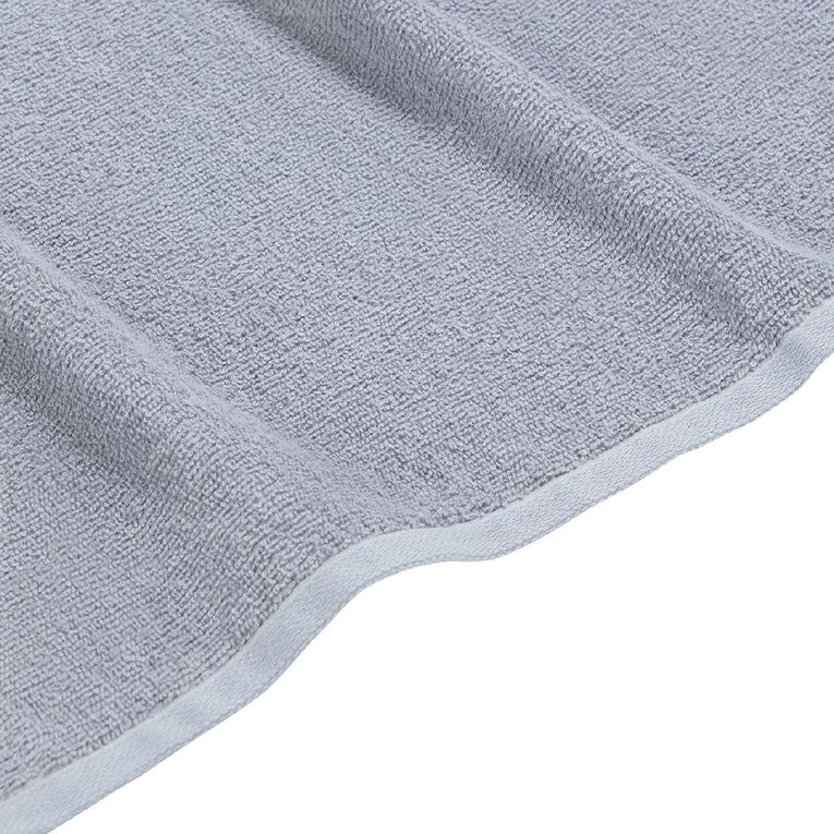 Living & Co Everyday Bath Towel Grey 68cm x 137cm, , hi-res