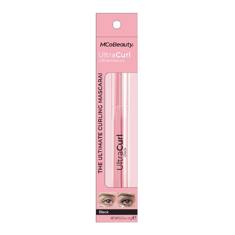 MCoBeauty UltraCurl Lifting Mascara Black, , hi-res