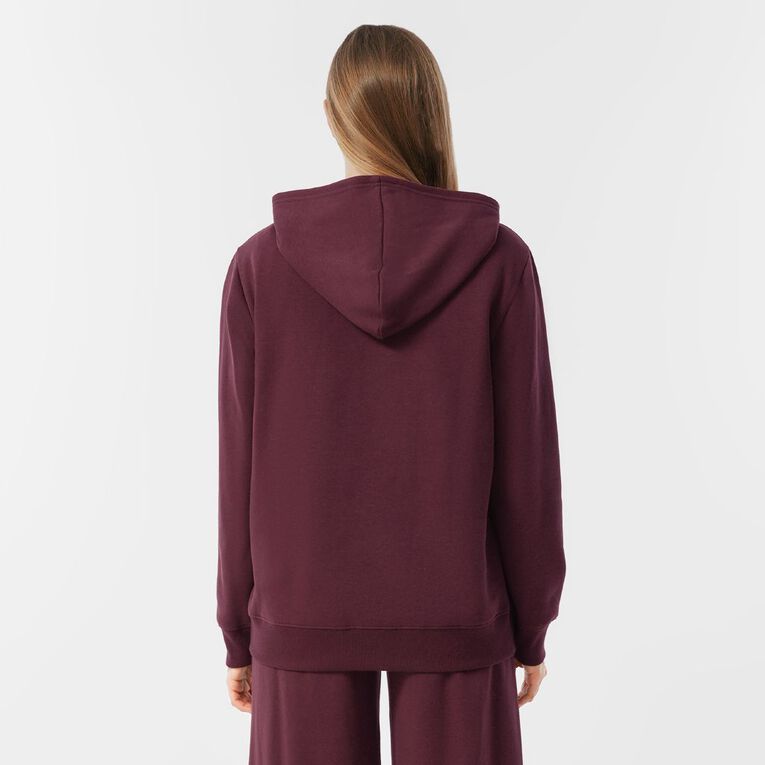 H&H Women's Essential Pullover Hoodie, Red Dark, hi-res