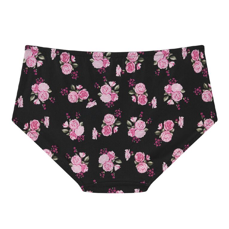 H&H Women's Ivy Lace Full Brief, Black, hi-res