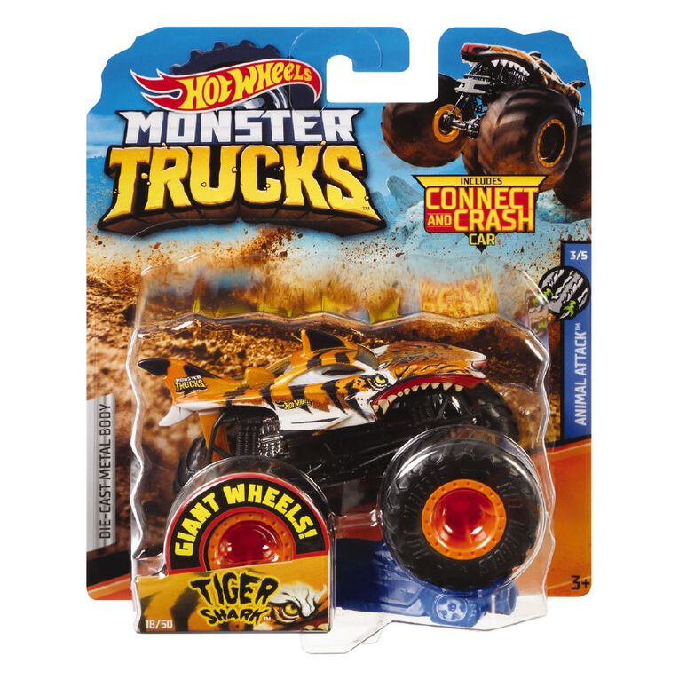 Hot Wheels Monster Trucks 1:64 Scale Diecast Truck Assorted, , hi-res