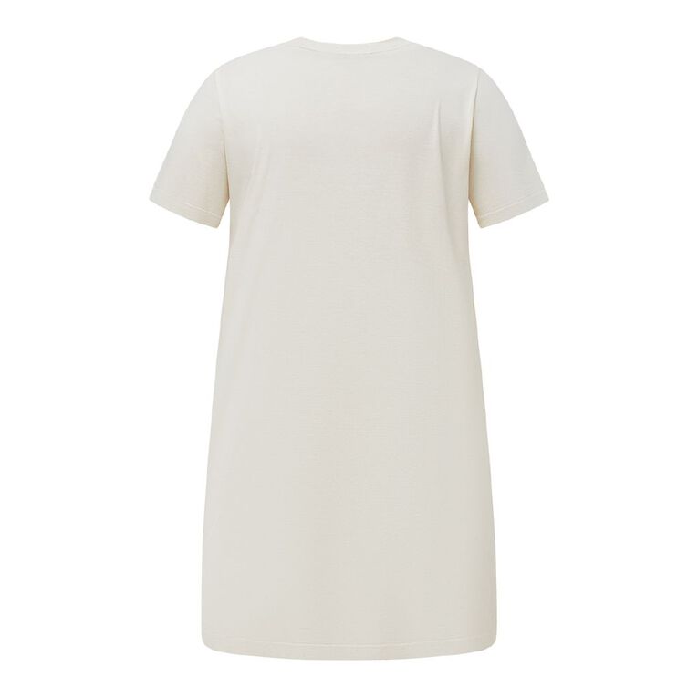 Disney H&H Plus Women's Plus Size Nightie, White, hi-res