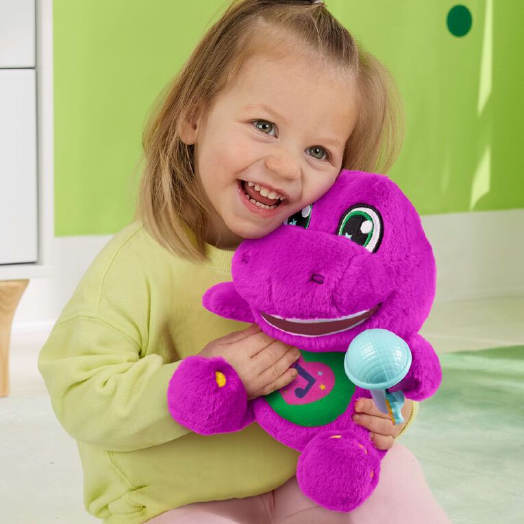 Barney Singing Plush, , hi-res