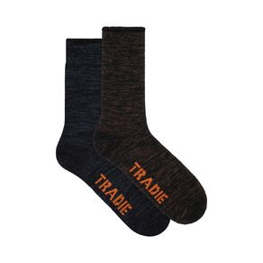 Tradie Men's Tough Work Socks 2 Pack