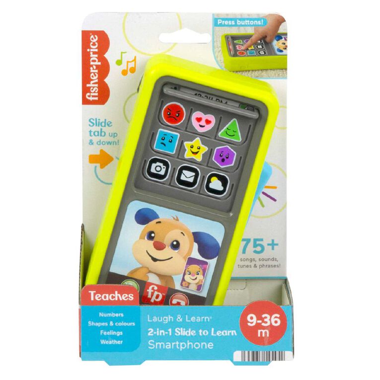 FisherPrice Slide & Learn Smartphone The Warehouse