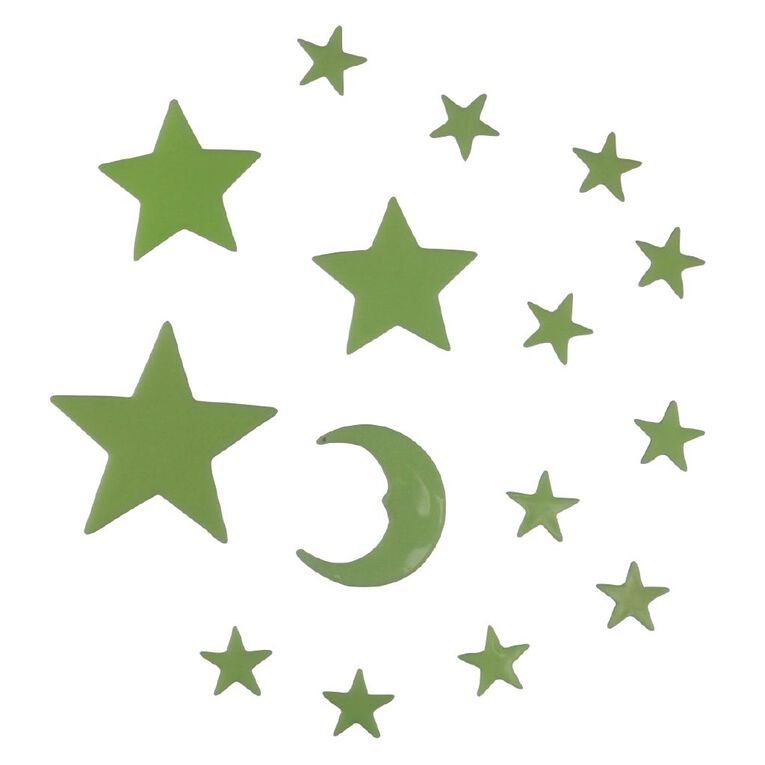 Play Studio Glow In The Dark Stars 15 Pack, , hi-res