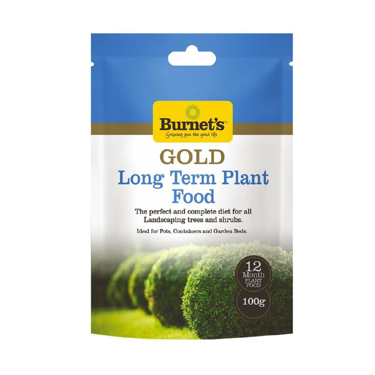 Burnet's Gold Long Term Plant Food 100g, , hi-res
