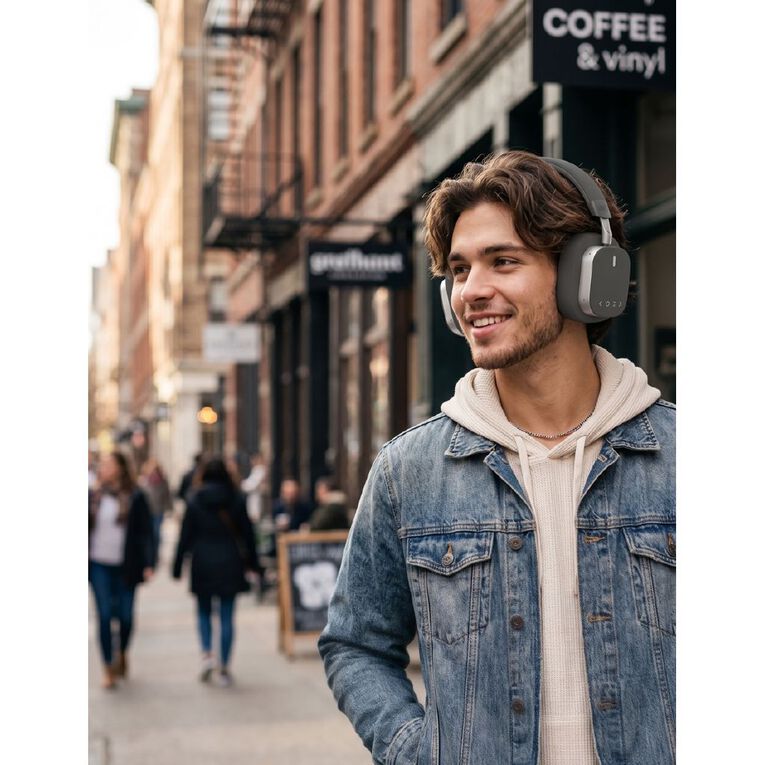 JVC Wireless Over Ear ANC Headphones JVP102GRY Grey, , hi-res