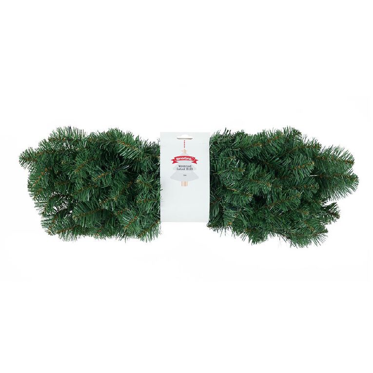 Wonderland Christmas Garland 30 LED 1.8m 122 Tips 1.8m, , hi-res
