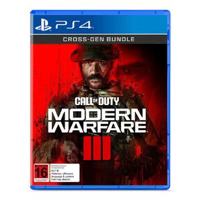 PS4 Call of Duty Modern Warfare 3